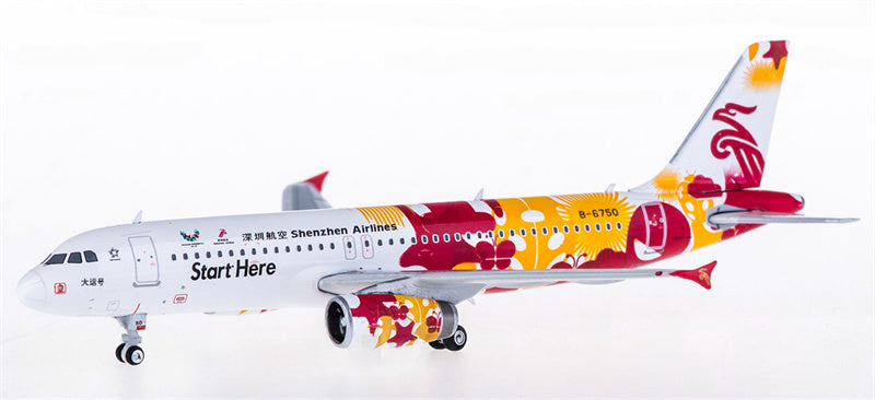 Phoenix Shenzhen Airlines Airbus A320 B-6750 1:400 Diecast Model view 4