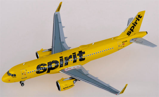 NG Models Spirit Airlines Airbus A320neo N901NK 1:400 Diecast Model view 2
