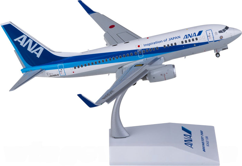 JC Wings ANA Boeing 737-700 JA06AN Flaps Down 1:200 Diecast Model view 1