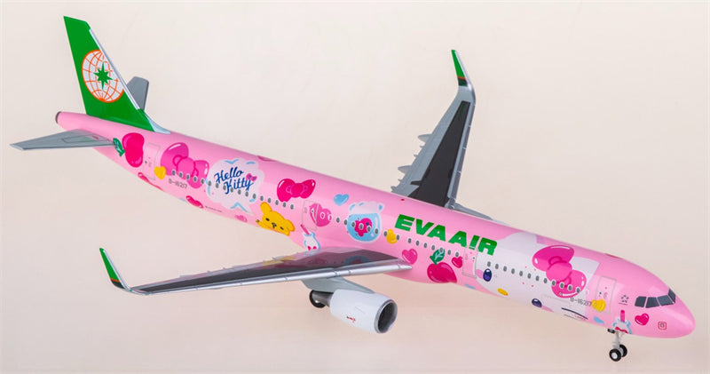 Hogan 1:200 EVA Air Airbus A321 B-16217 B PLUG-IN Model