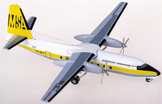 AeroClassics MSA Fokker F-27 9V-BCT 1:200 Diecast Model view 1