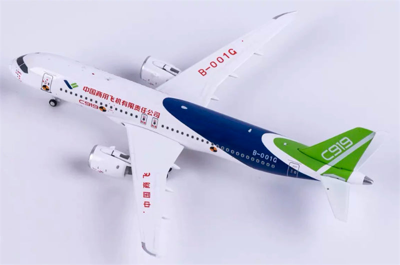 PandaModel 1:400 COMAC C919-100ER B-001G DIECAST Model