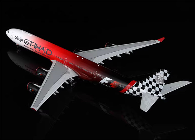 SQ Wings Etihad Airways Airbus A340-600 A6-EHJ 2012 1:200 Aircraft Model
