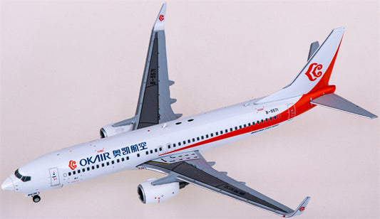 JC Wings OK Air Boeing 737-800 B-5571 1:400 Diecast Model view 1