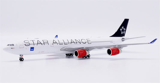 JC Wings 1:400 SAS Airbus A340-300 OY-KBM Diecast Model view 1