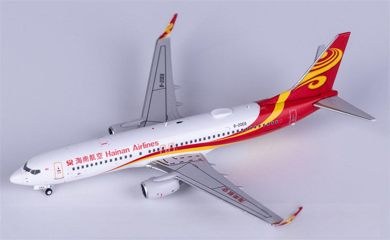 AeroPolaris Hainan Airlines Boeing 737-800 B-20E6 1:400 Diecast Model view 3