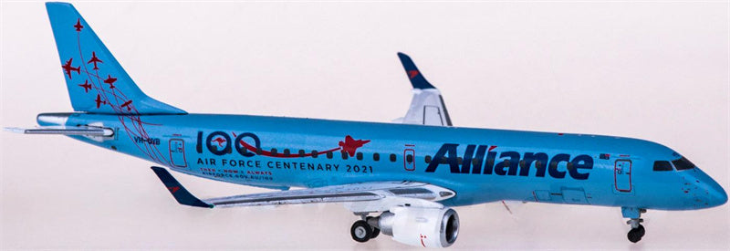 Geminijets Alliance Airlines for Embraer ERJ-190 VH-UYB Air Force Centenary 2021 1:400 Airplane Pre-built  Airliner Model Display