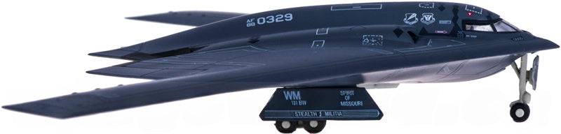 Herpa USAF B-2A Spirit Missouri ANG, 110th BS 88-0329 1:200 Diecast Model view 2