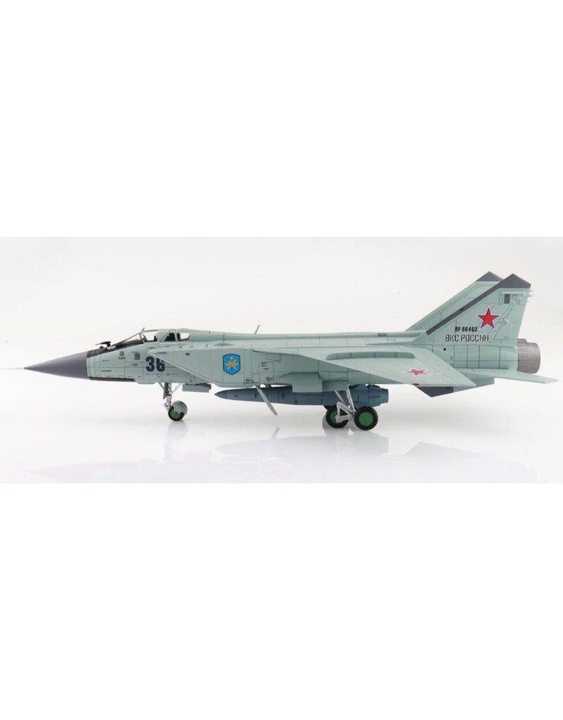 HOBBY MASTER Russian Air Force MiG-31K Foxhound D Russian Long Range Aviation Command 1:72 Model 2023   Bort 36/RF-96462