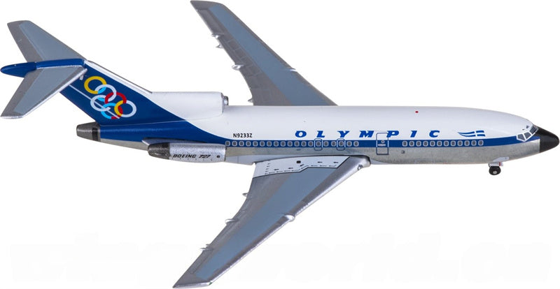 AeroClassics 1:400 Olympic Air Boeing 727-100 N9233Z Model