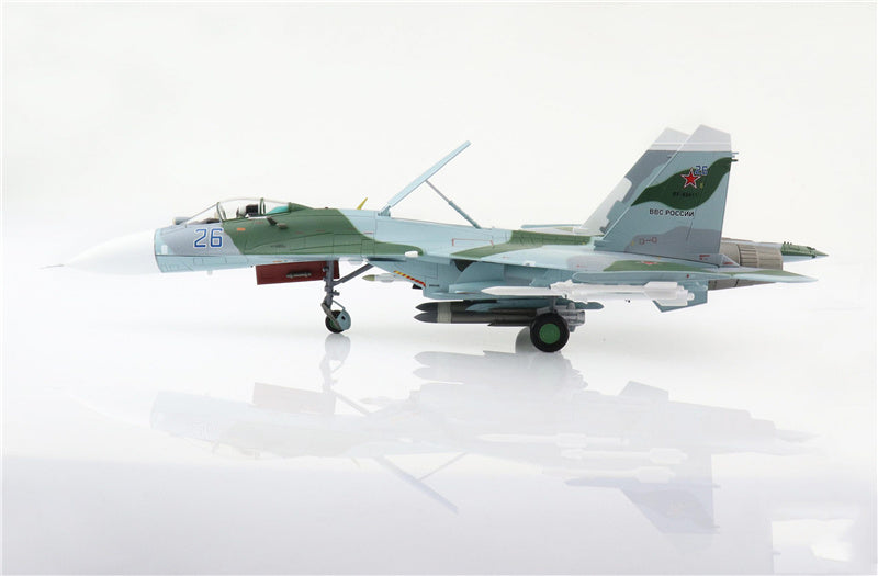 HOBBY MASTER Su-27SM Flanker B Black Sea Blue 26 Russian Air Force 2016 1/72 Aircraft Pre-built Model