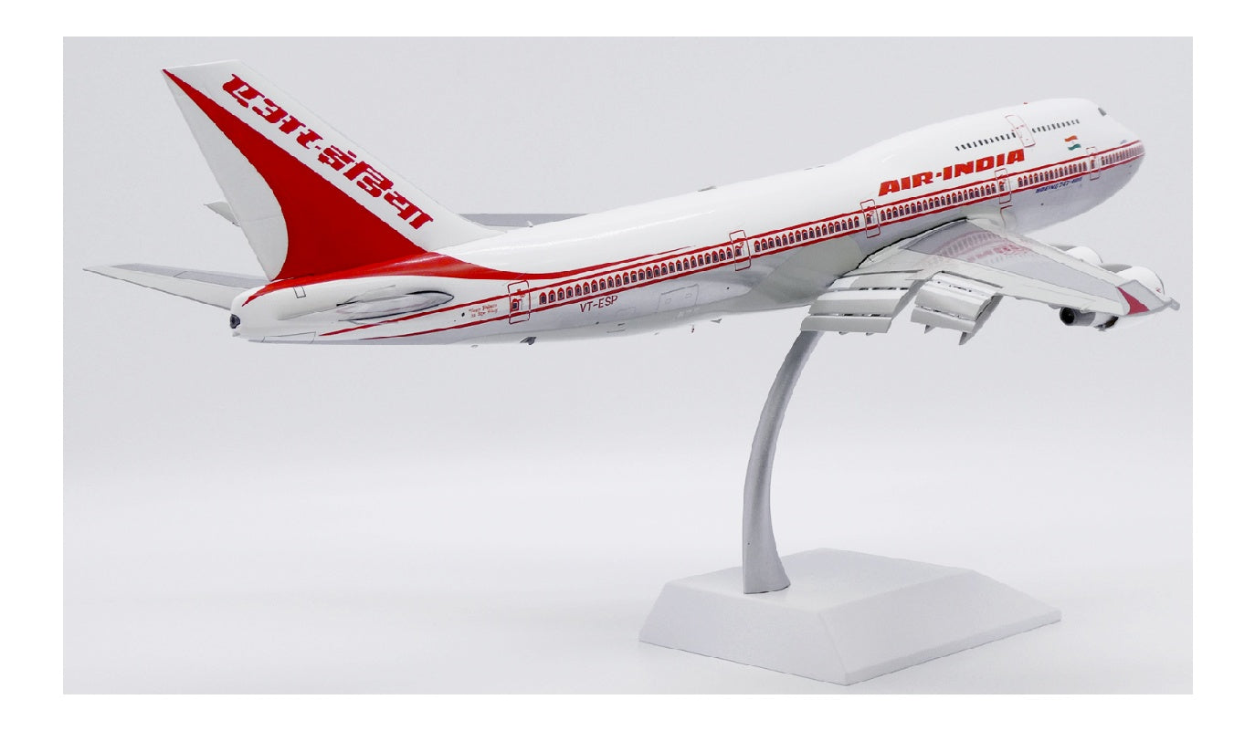 JC Wings 1:200 Air India Boeing 747-400 VT-ESP Flaps Down DIECAST Model