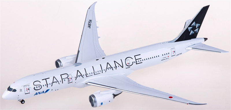 NG Models ANA Boeing 787-9 Dreamliner JA875A Star Alliance 1:400 Diecast Model view 3