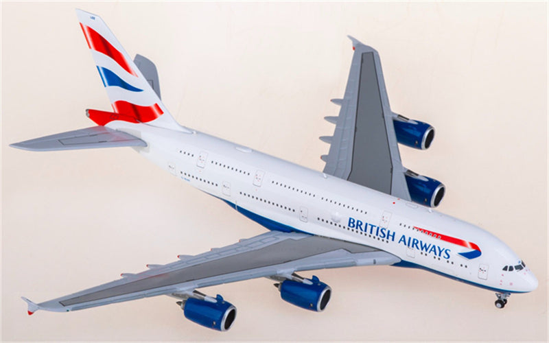 Geminijets British Airways Airbus A380 G-XLEE 1:400 Diecast Model view 1