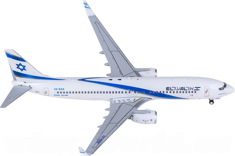 Geminijets 1:400 El Al Boeing 737-800W 4X-EKK Model