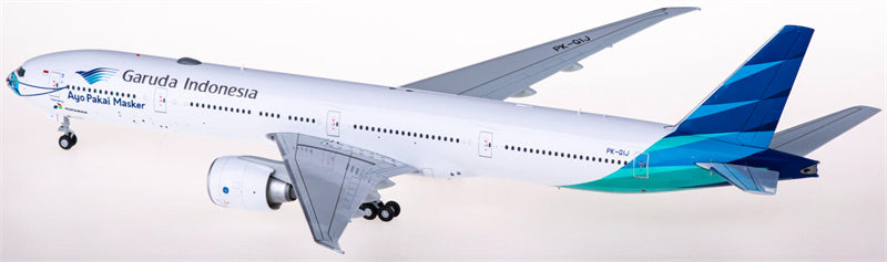 JC Wings Garuda Indonesia Boeing 777-300ER PK-GIJ 1:200 Diecast Model view 3