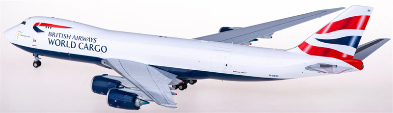 JC Wings British Airways World Cargo Boeing 747-8F G-GSSF 1:200 Diecast Model view 2