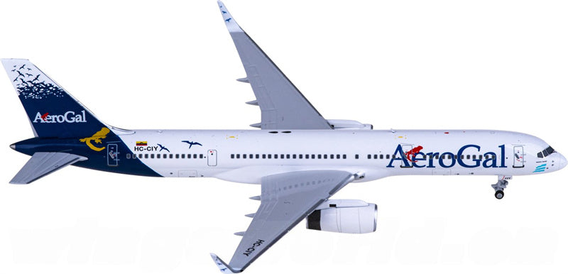 NG Models AeroGal Boeing 757-200 HC-CIY 1:400 Diecast Model view 1