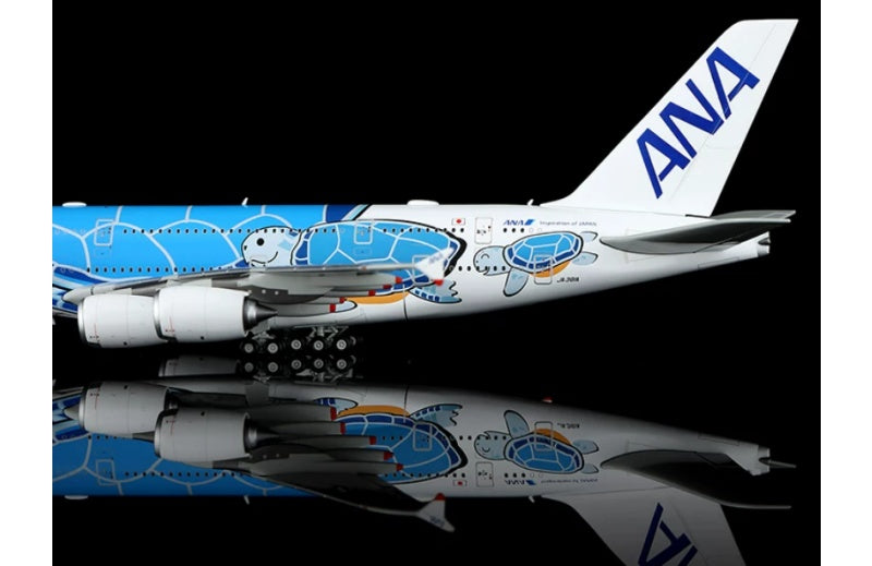 HX Models 1:400 ANA A380 JA381A Standard Edition DIECAST Model