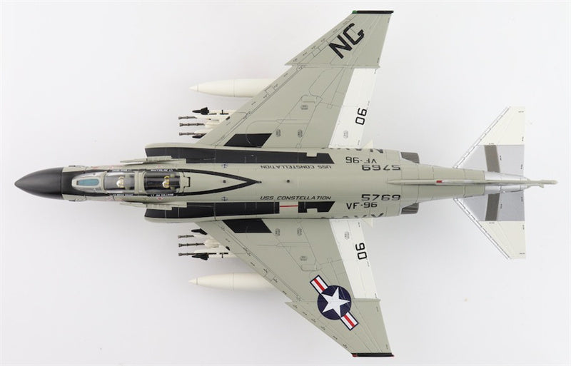 HOBBY MASTER McDonnell Douglas F4J Phantom II Showtime 106 155769 VF-96 USS Constellation May 1972 1:72 Aircraft Pre-built Model