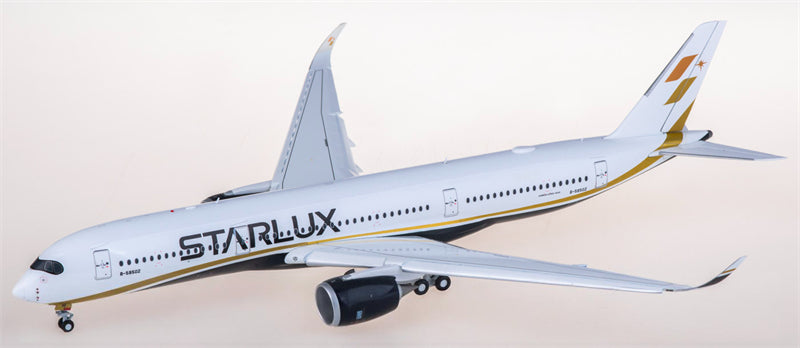JC Wings Starlux Airlines for Airbus A350-900XWB B-58502 Flaps Down 1:200 Airplane Pre-built Airliner Model Display