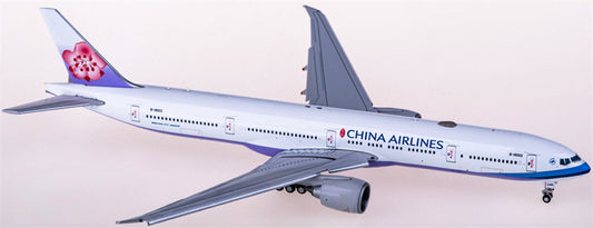 JC Wings China Airlines for Boeing 777-300ER B-18003 Flaps Down 1:400 Airplane Pre-built  Airliner Model Display