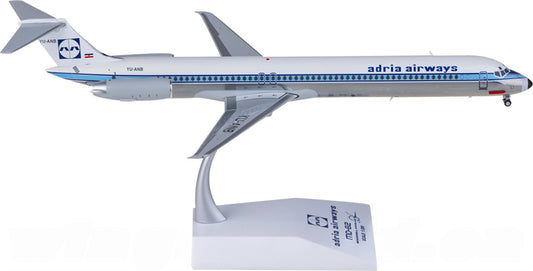 JC Wings Adria airways McDonnell Douglas MD-82 YU-ANB 1:200 Diecast Model view 1