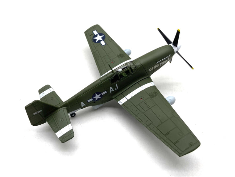 FLOZ US P51-B Mustang fighter jet 1:72 Aircraft Pre-built Model