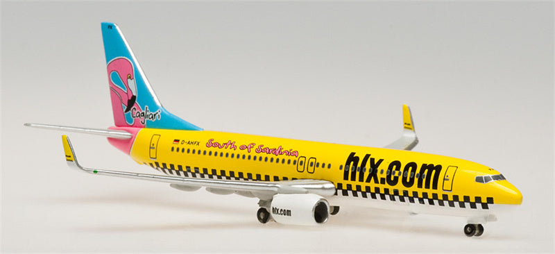 Herpa Hapag-Lloyd Express Boeing 737-800 D-AHFX 1:500 Diecast Model view 1