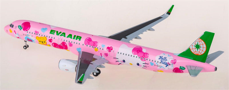 Hogan 1:200 EVA Air Airbus A321 B-16217 B PLUG-IN Model