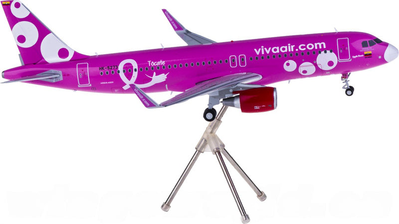 Geminijets Viva Air Airbus A320 HK-5273 1:200 Diecast Model view 1