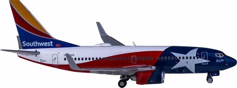 Geminijets Southwest Airlines Boeing 737-700 N931WN Lone Star One 1:400 Diecast Model view 1
