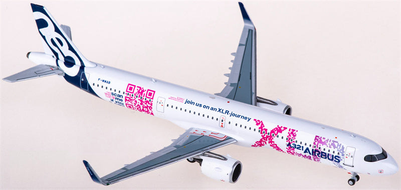 NG Models Airbus A321LR F-WWAB join us on an XLR-journey 1:400 Diecast Model view 3