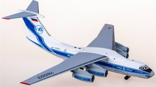 SQ Wings Volga-Dnepr Airlines IIyushin Il-76TD-90VD RA76503 1:200 Diecast Model view 1