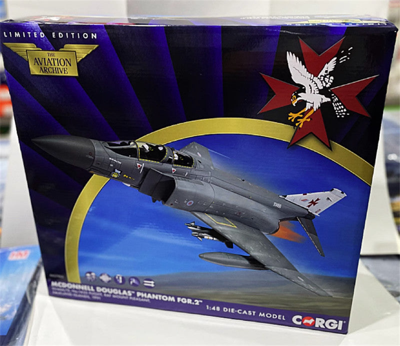CORGI McDonnell Douglas Phantom FGR.2 XV466/D 'Desperation' No.1435 Flight Royal Air Force RAF Mount Pleasant Falkland Islands 1991 1:48 Aircraft Pre-built Model