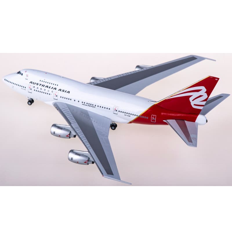 NG Models Australia Asia Airlines Boeing 747SP VH-EAB 1:400 Aircraft Pre-built  Airliner Model Display
