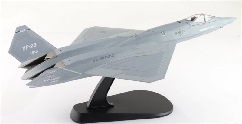 HOBBY MASTER YF-23 USAF Gray Ghost PAV-2 AF serial no. 87-0801 1990 (with 3 xAIM-120 2 xAIM-9) 1:72 Aircraft Pre-built Model