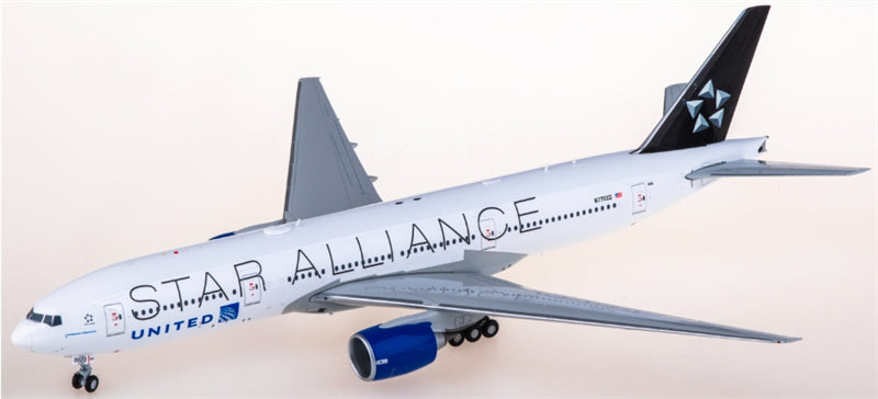 Geminijets United Airlines for Boeing 777-200ER N77022 Star Alliance 1:200 Aircraft Pre-built  Airliner Model Display
