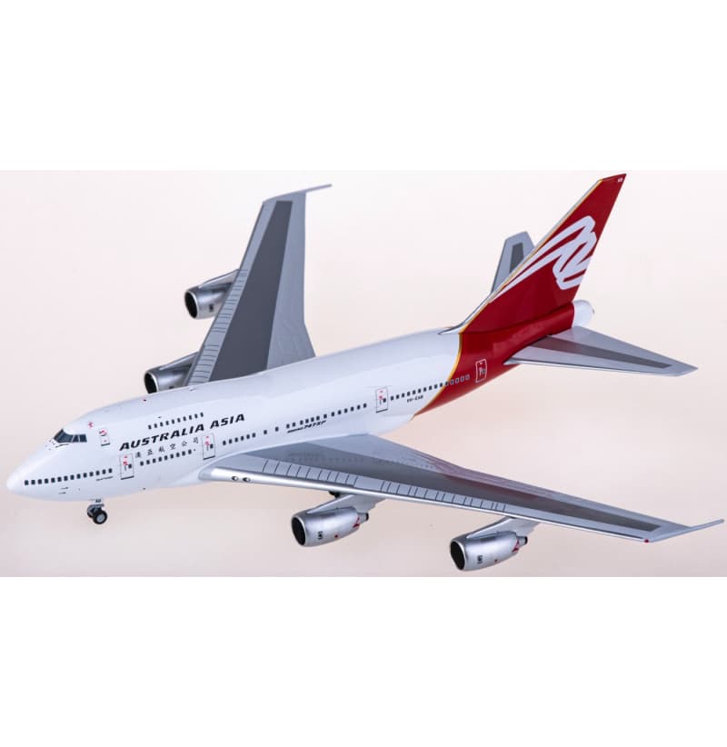 NG Models Australia Asia Airlines Boeing 747SP VH-EAB 1:400 Aircraft Pre-built  Airliner Model Display