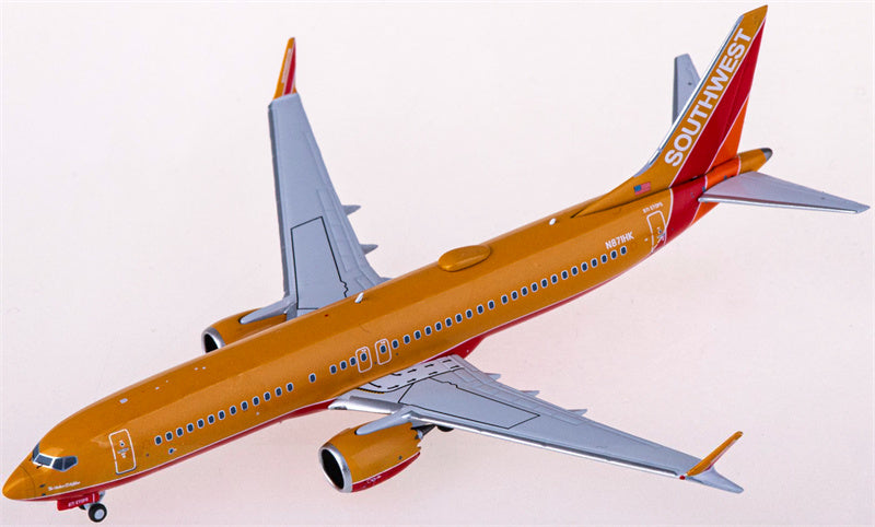 NG Models Southwest Airlines Boeing 737 MAX 8 N871HK 1:400 Diecast Model view 3