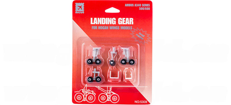 Hogan Airbus A340-500\600 Landing Gear Rubber tires 1:200 Accessory Model view 1