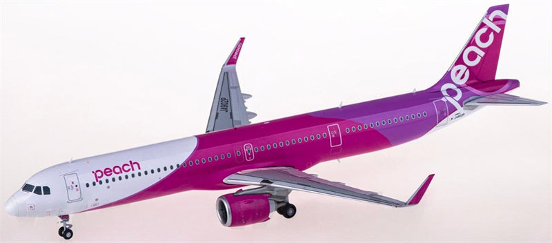 JC Wings Peach Aviation Airbus A321neo JA902P 1:200 Diecast Model view 2