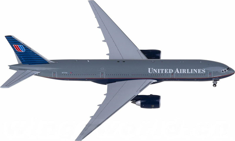 JC Wings United Airlines Boeing 777-200 N777UA 1:400 Diecast Model view 1