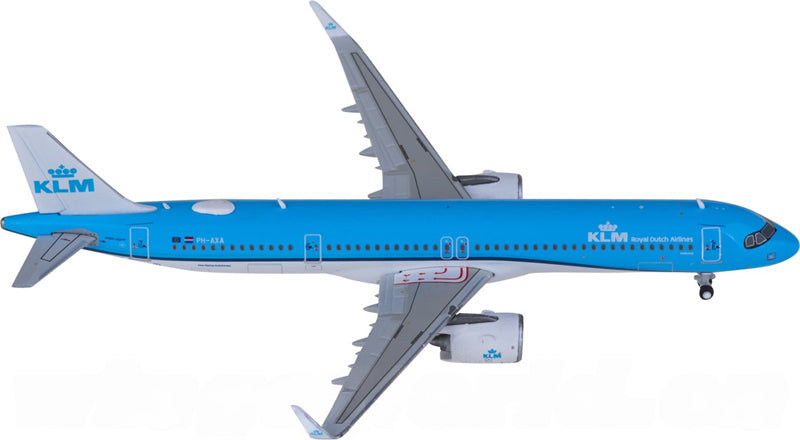 Geminijets KLM Airbus A321neo PH-AXA 1:400 Diecast Model view 1