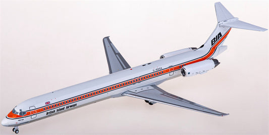 JC Wings British Island Airways McDonnell Douglas MD-83 G-BNSA 1:200 Diecast Model view 1
