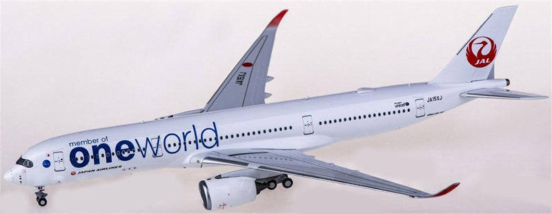 NG Models Japan Airlines Airbus A350-900 JA15XJ member of oneworld 1:400 Diecast Model