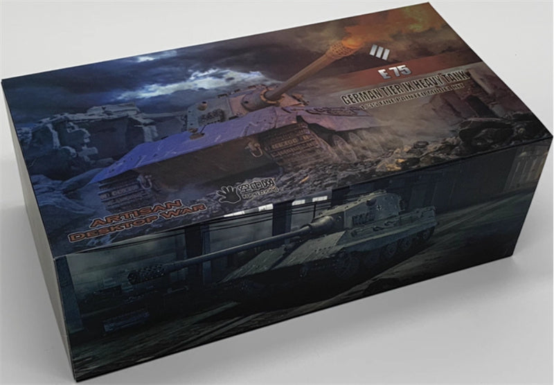 ARTISAN German Tier IX E-75 Heavy Tank 1:35 Tank Pre-built Model
