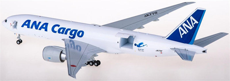 JC Wings ANA Boeing 777-200LRF JA771F Interactive Series 1:200 Diecast Model view 3