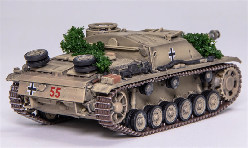 Dragon 10.5cm StuH.42 Ausf.G Armored Regiment 1944 Bush Camouflage Version Limited Edition 1:72 Tank Pre-built Model