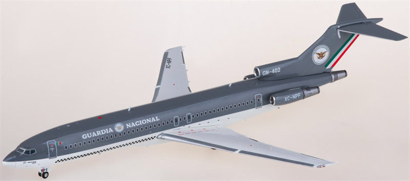Geminijets Mexican Federal Police for Boeing 727-200 XC-NPF GN-402 1:200 Airplane Pre-built  Airliner Model Display